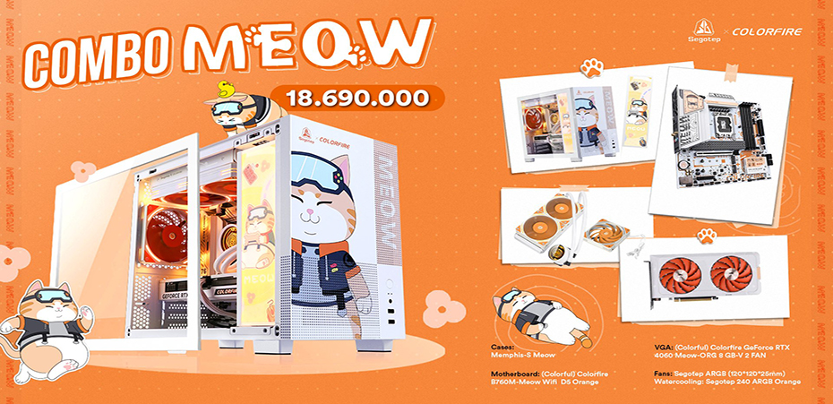 PRE-ORDER GIÁ HỜI - SỞ HỮU COMBO MEOW