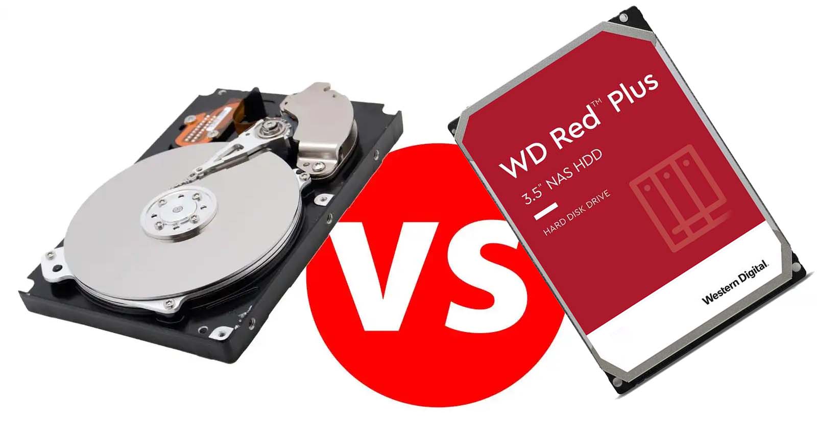 HDD thường so với HDD WD Red Plus