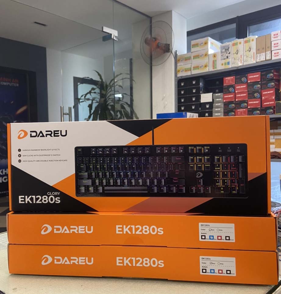 DareU EK1280s box