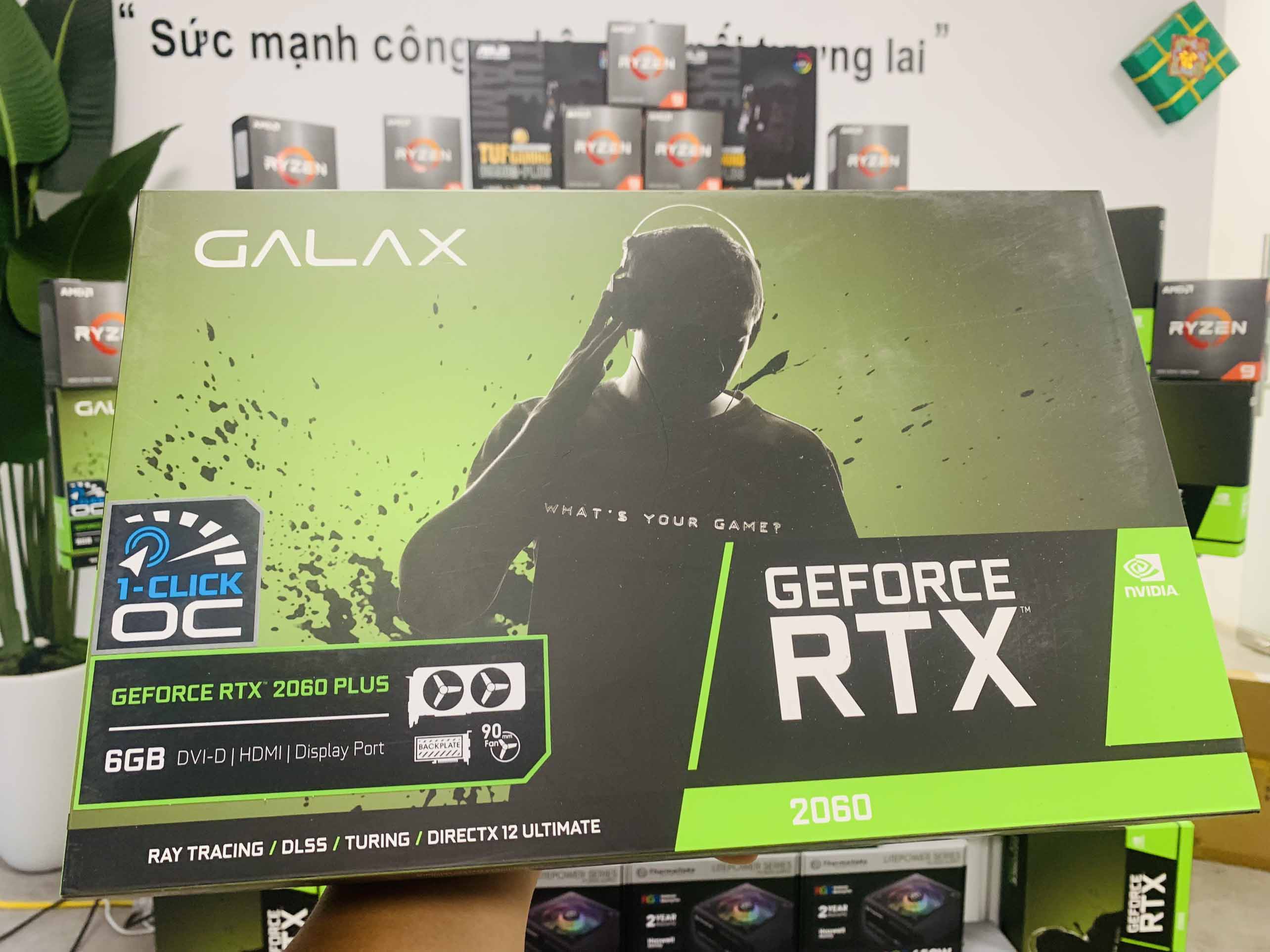Card màn hình Galax GeForce RTX 2060 Plus