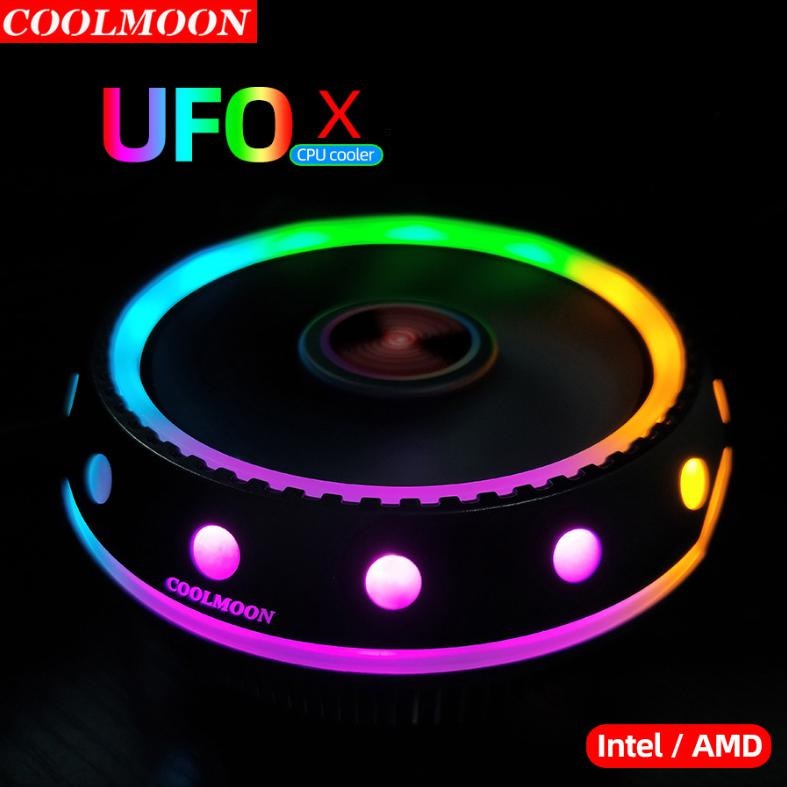 Tản nhiệt khí CPU Coolmoon UFO Led RGB