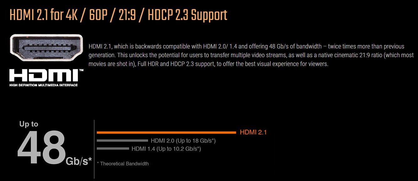 Đầu ra HDMI 2.1
