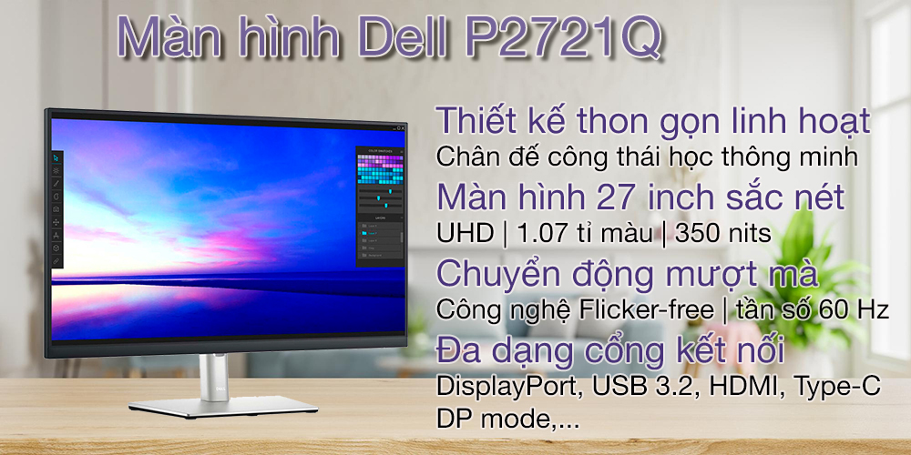 Màn hình Dell P2721Q