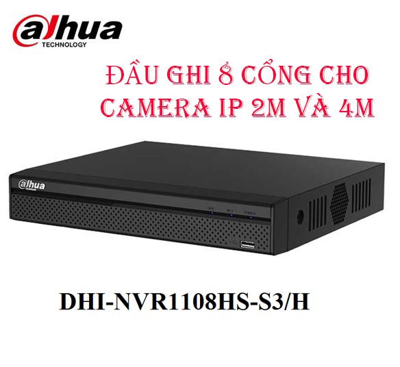 Đầu ghi camera DAHUA NVR1108HS-S3/H