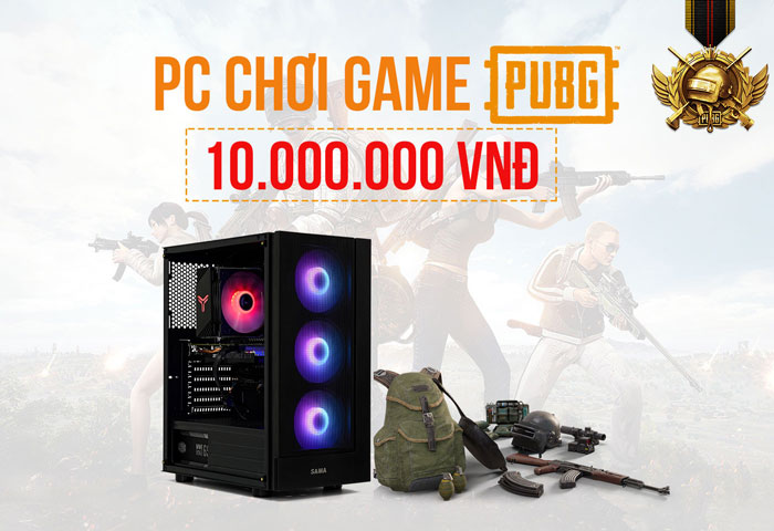 Build máy tính bàn chơi game PUBG 10 triệu với CẤU HÌNH nào HỢP LÝ