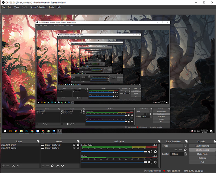 Hướng dẫn Livestream bằng OBS lên Facebook Youtube 