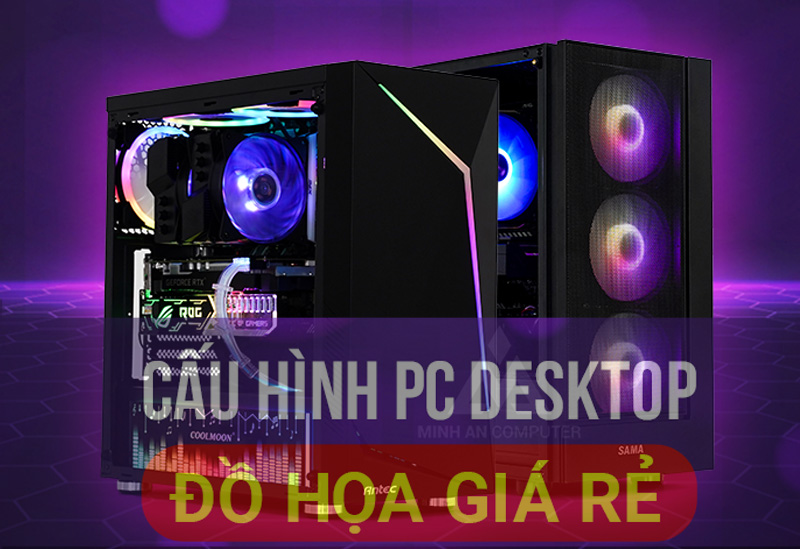 PC - Máy tính thiết kế đồ họa GIÁ RẺ - hiệu năng ỔN ĐỊNH [Góc PC 2021]
