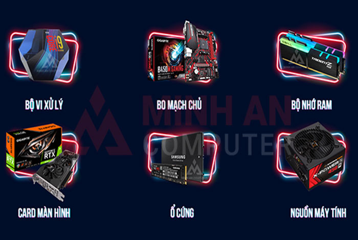 Top những linh kiện phổ biến trong PC Gaming tầm trung