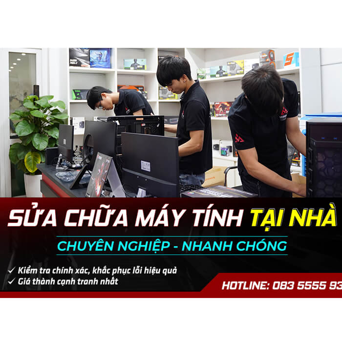 Cung cấp - lắp đặt sửa chữa máy tính tận nơi khu vực Hà Nội