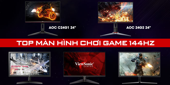 [2020] Top 3 màn hình máy tính 144Hz chơi game mượt mà