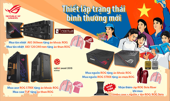 Chương trình khuyến mãi mới của ASUS: “Thiết lập trạng thái binh thường mới”