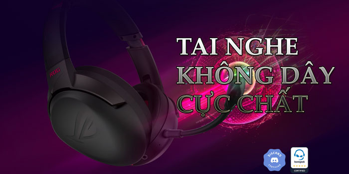 Tai nghe ASUS ROG Strix Go 2.4 - trải nghiệm âm thanh cực đã