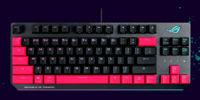 Bàn phím ROG Strix Scope TKL Electro Punk | Năng động | Trẻ trung