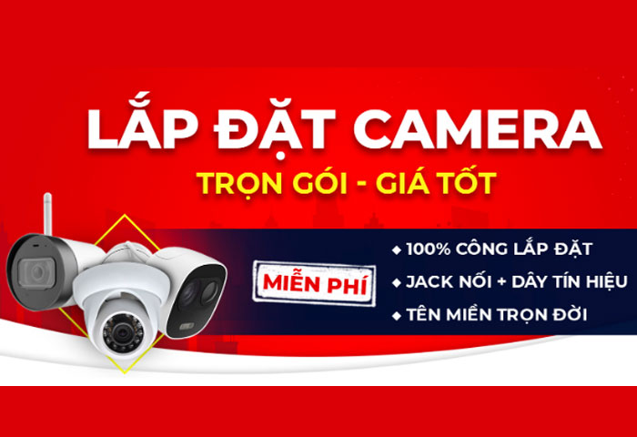 Trọn gói lắp đặt Camera 2 mắt -3 mắt cho đến 8 mắt IP Wifi tại Hà Nội