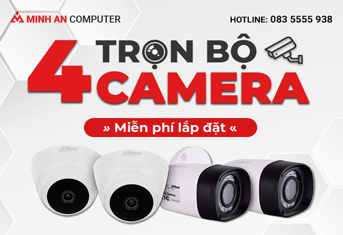 Trọn gói lắp đặt Camera Analog tại Hà Nội