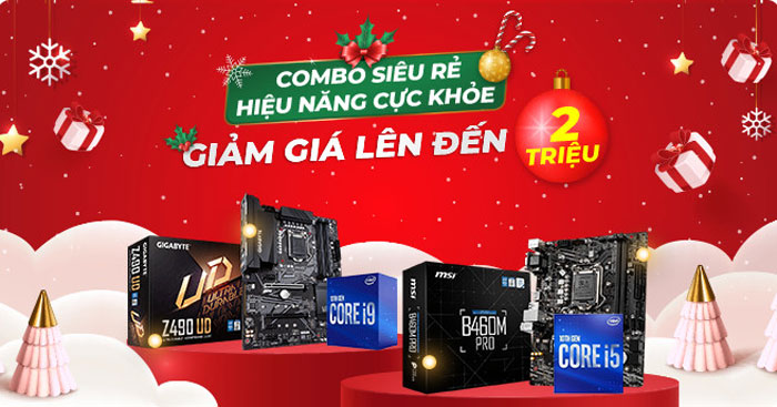 Siêu Combo khuyến mãi HOT nhất tháng 12