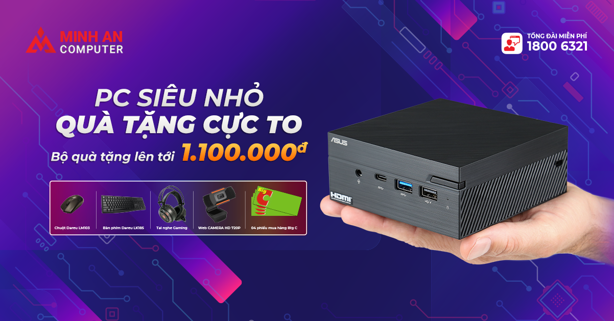 PC siêu nhỏ - quà tặng cực to