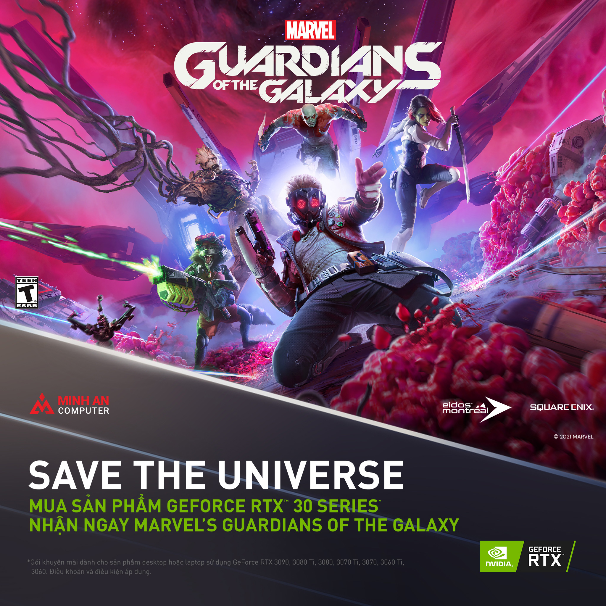 MUA CÁC SẢN PHẨM NVIDIA RTX 30 NHẬN NGAY QUÀ XỊN