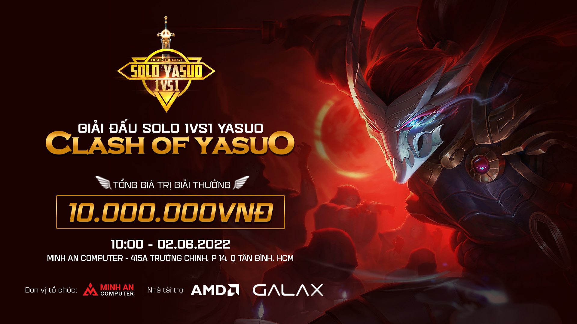 GIẢI ĐẤU CLASH OF YASUO - SOLO YASUO 1 VS 1