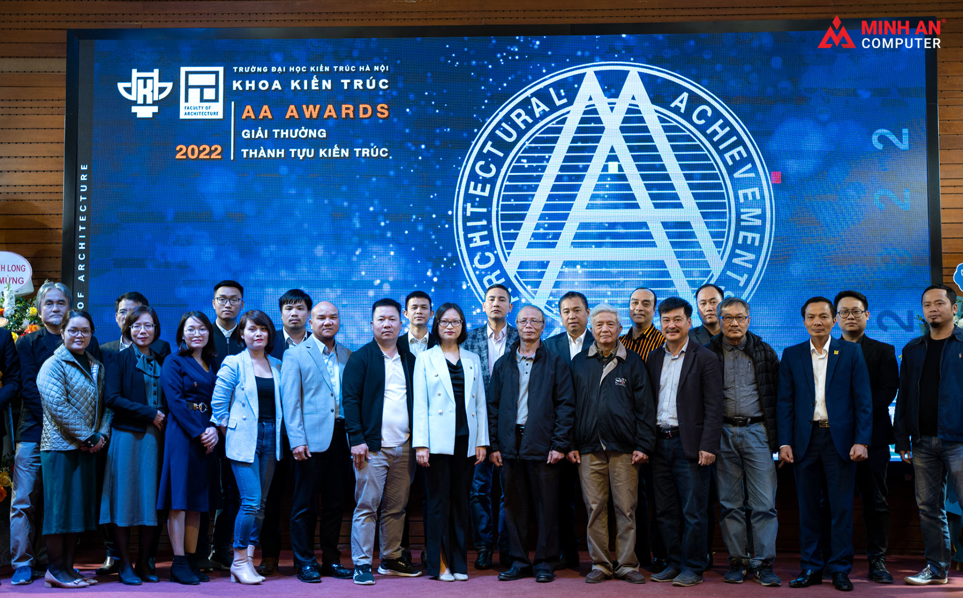 Minh An Computer đồng hành cùng Giải thưởng Thành tựu Kiến trúc AA Awards 2022