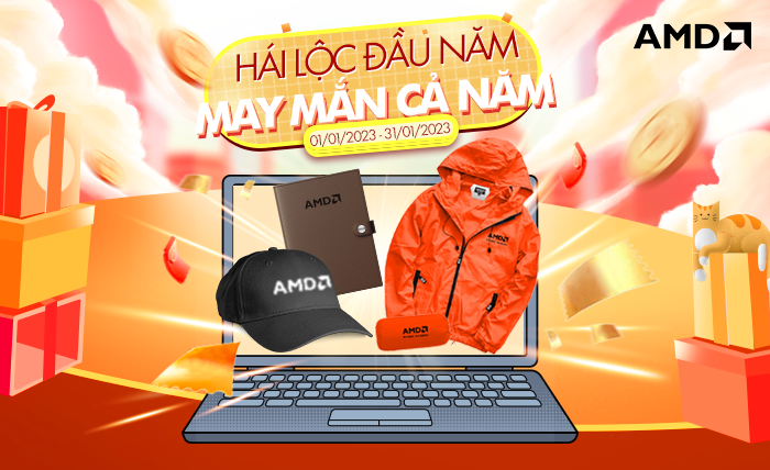Hái lộc đầu năm cùng AMD