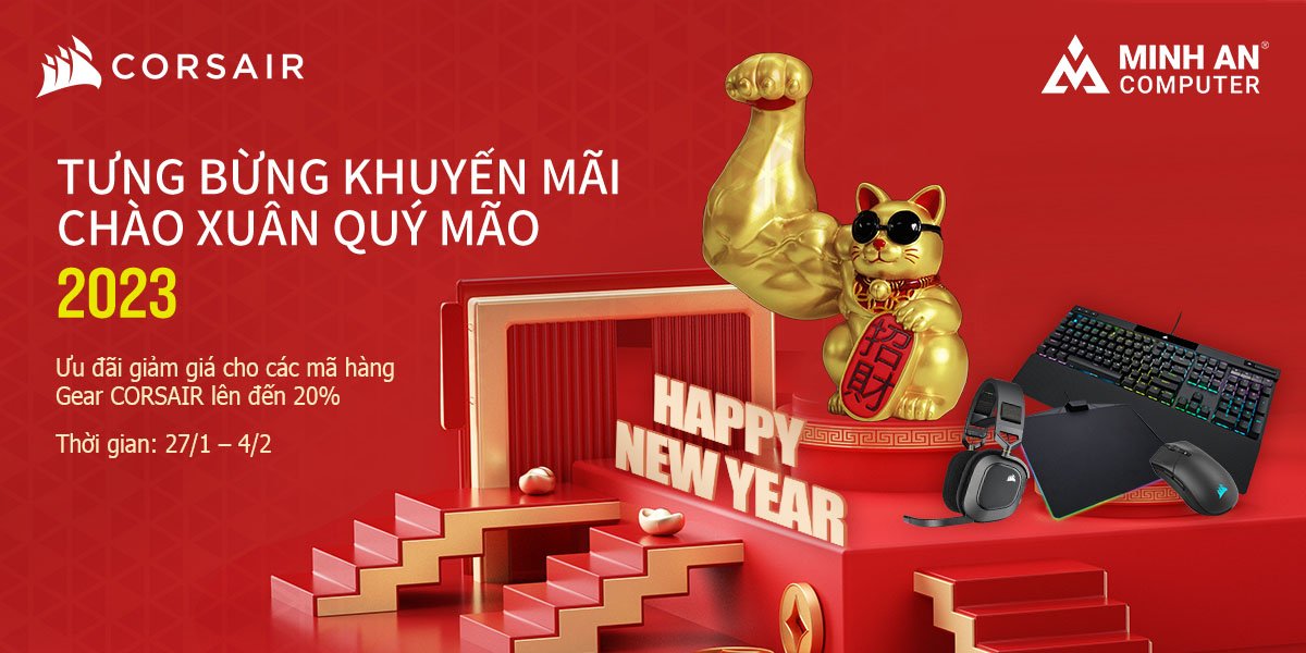 Chào mừng xuân Quý Mão cùng Corsair