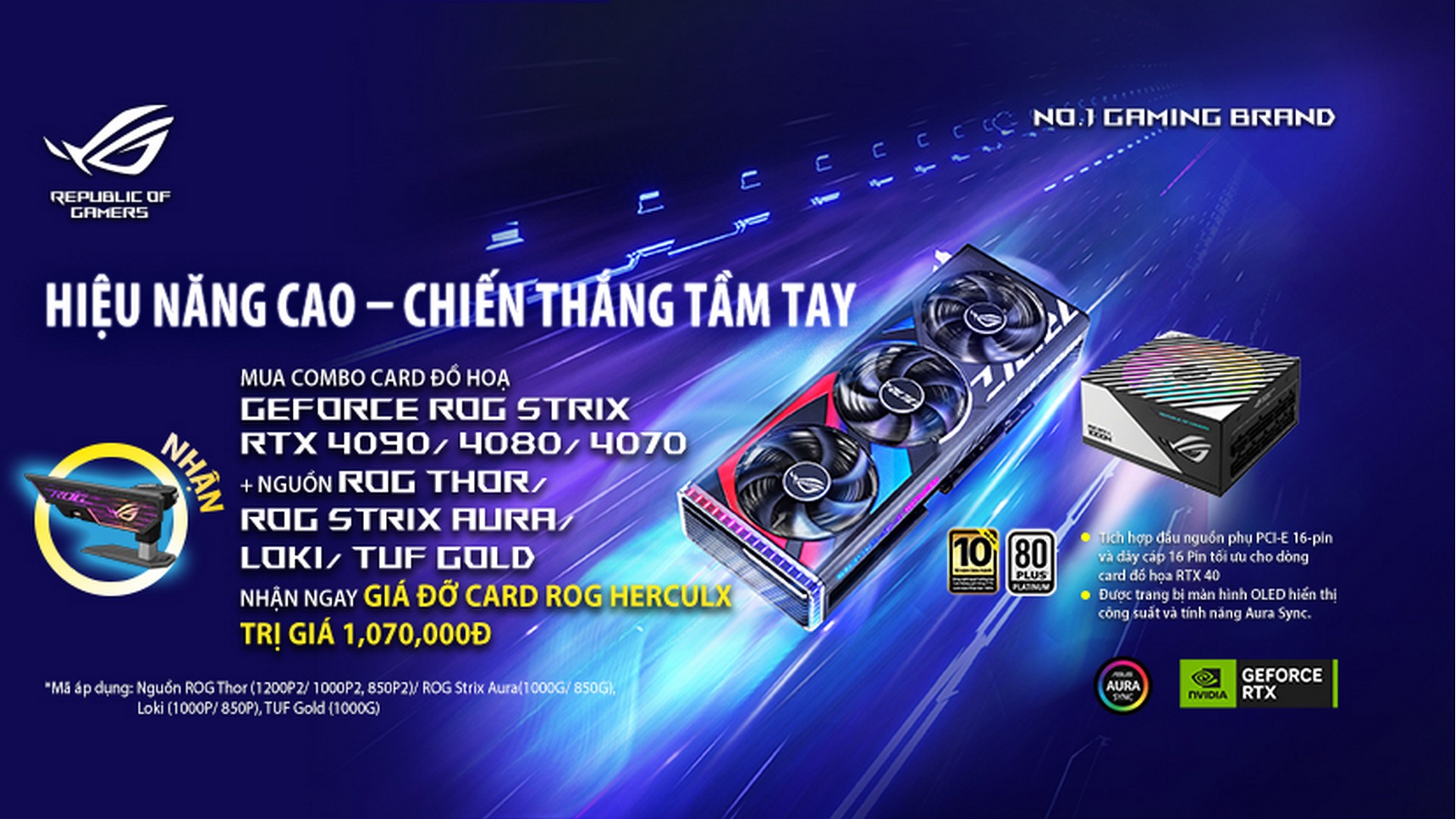 Chương trình khuyến mãi HIỆU NĂNG CAO – CHIẾN THẮNG TẦM TAY