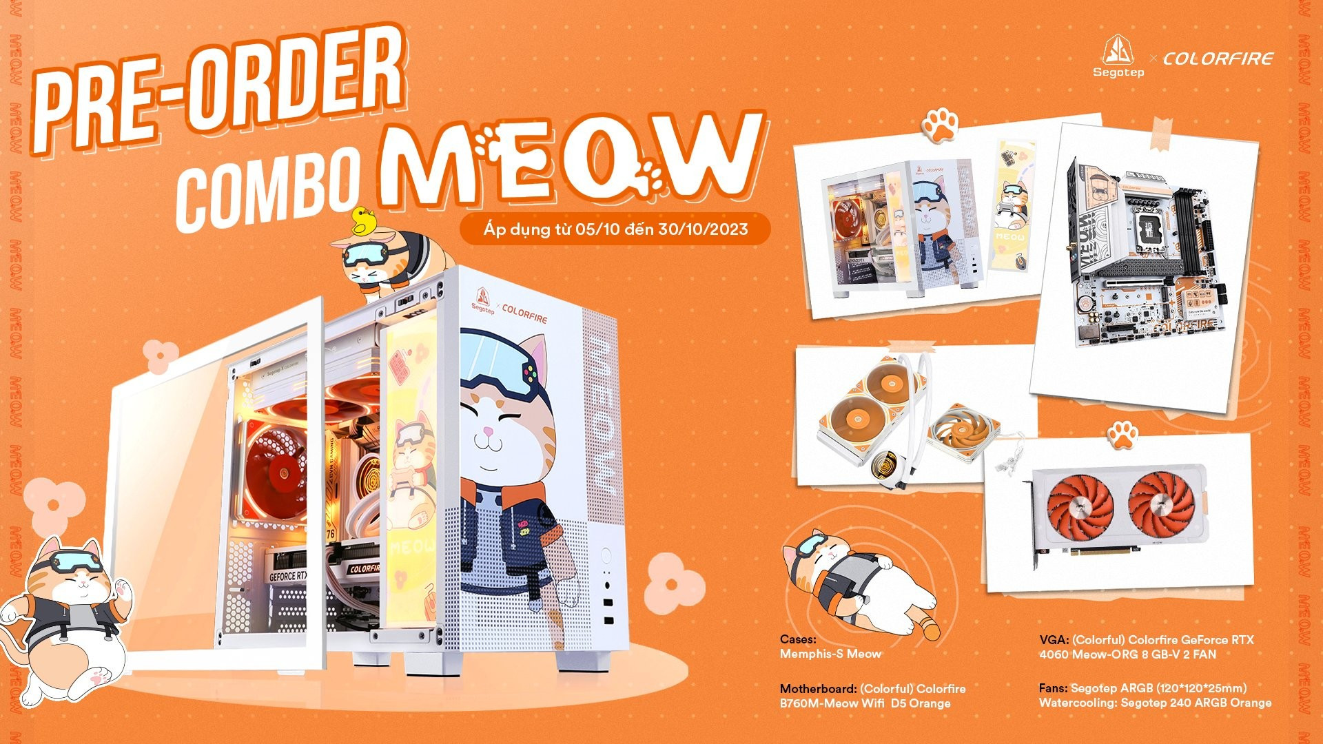 PRE-ORDER GIÁ HỜI - SỞ HỮU COMBO MEOW 