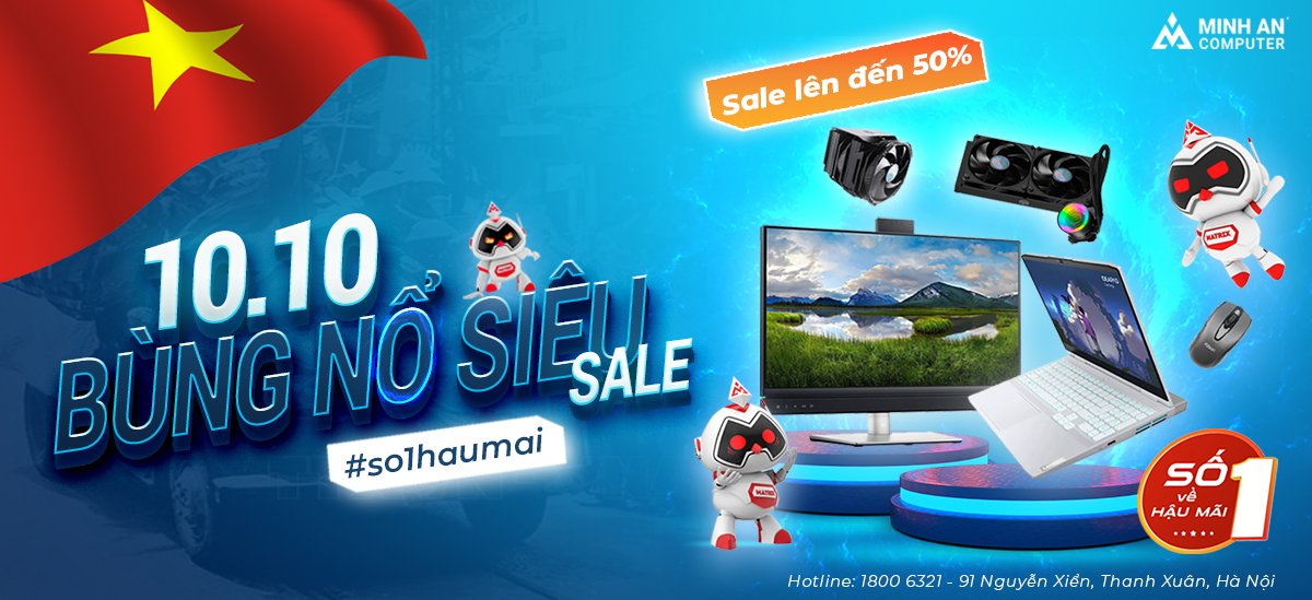 Bùng nổ siêu sale 10/10