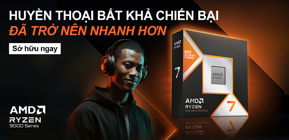 AMD chính thức ra mắt Ryzen™ 7 9850X3D – Chuẩn mực mới cho gaming FPS