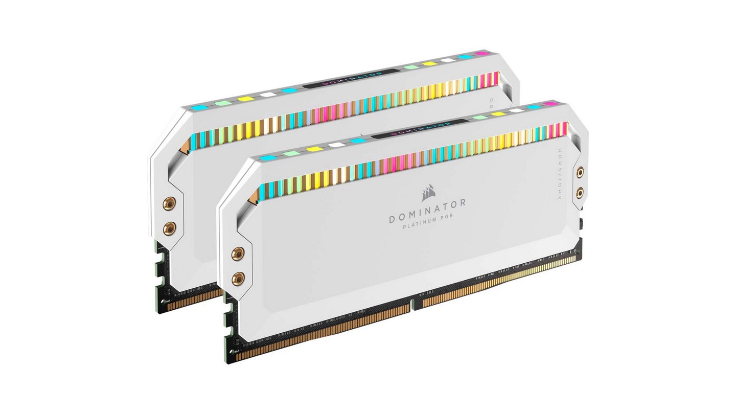RAM Corsair Dominator Platinum White RGB 32GB (2x16G | DDR5 | 5600MHz | CMT32GX5M2B5600C36W)