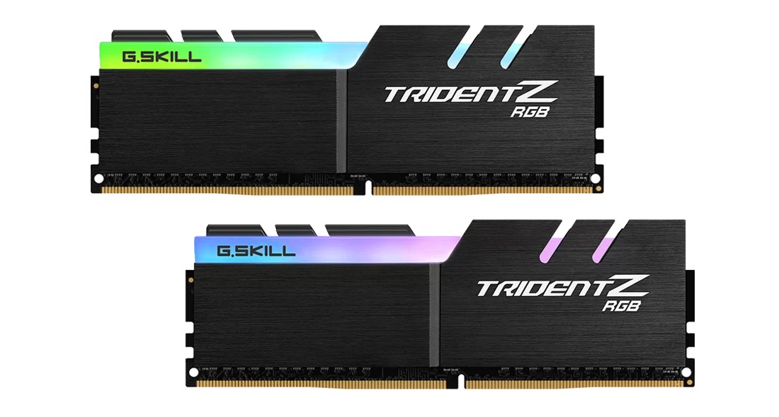 RAM G.SKILL TRIDENT Z RGB 16GB (DDR4 | 3200MHz | C16 | 2x8GB | F4-3200C16D-16GTZR)