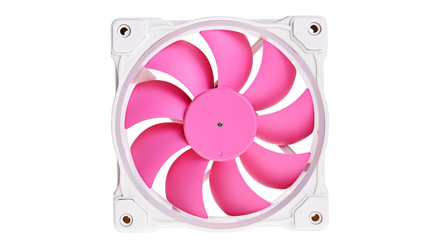 Quạt tản nhiệt ID COOLING ZF-12025 Pastel Pink