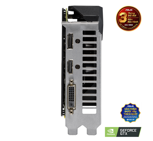 Card màn hình Asus TUF GeForce GTX 1660 Gaming (TUF-GTX1660-6G-GAMING)