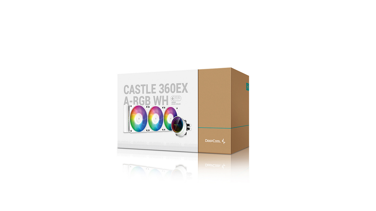 Tản Nhiệt Nước Deepcool Castle 360EX A-RGB WH
