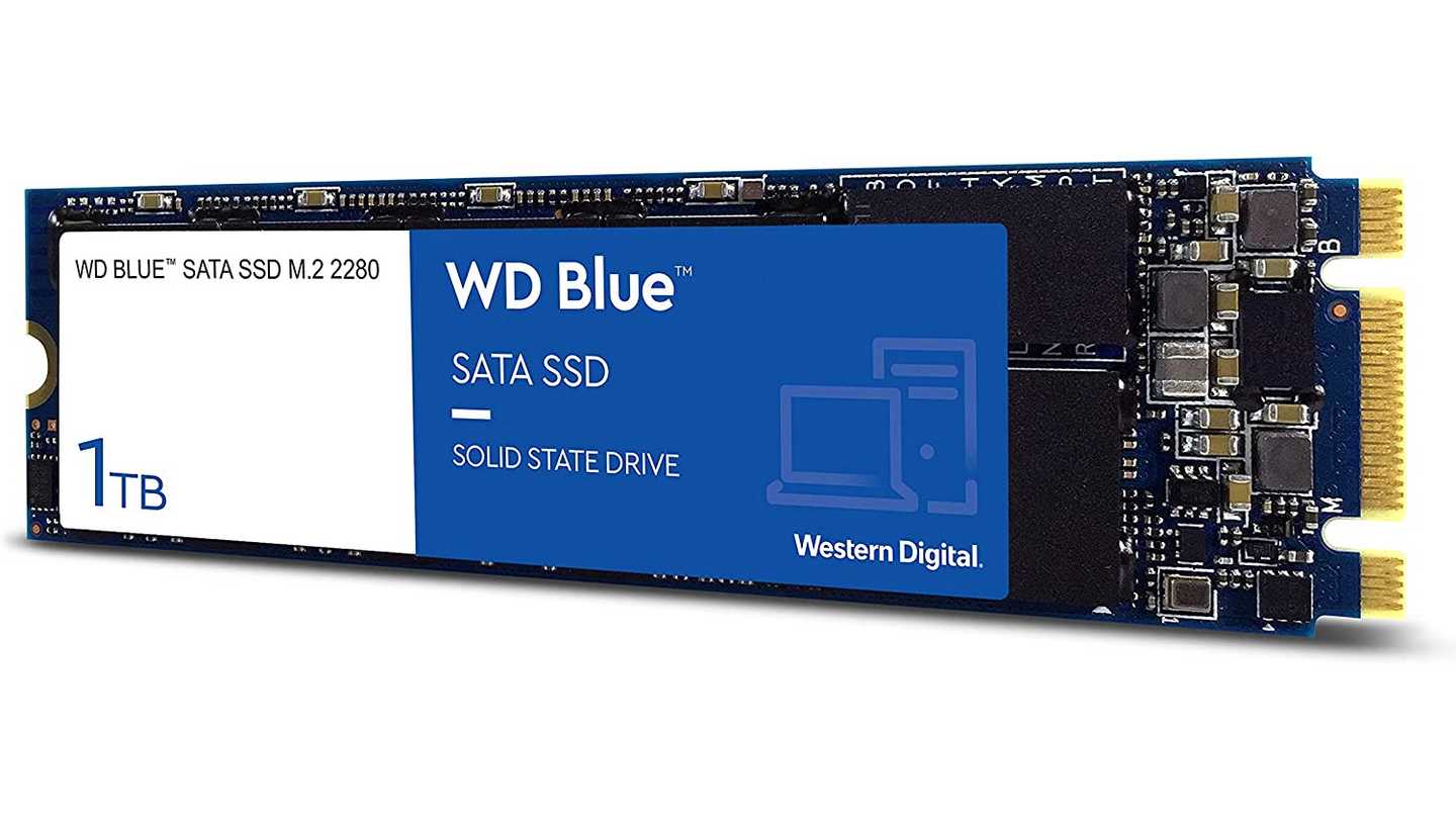 Ổ Cứng SSD M.2 SATA WD Blue 1TB (560MB/s - 530MB/s | WDS100T2B0B)