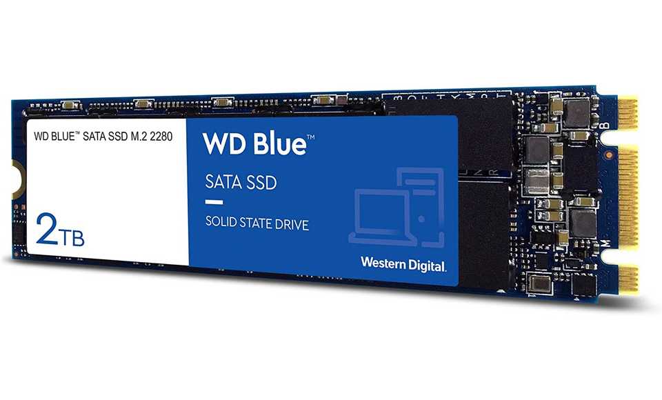 Ổ Cứng SSD M.2 SATA WD Blue 2TB (560MB/s - 530MB/s | WDS200T2B0B)