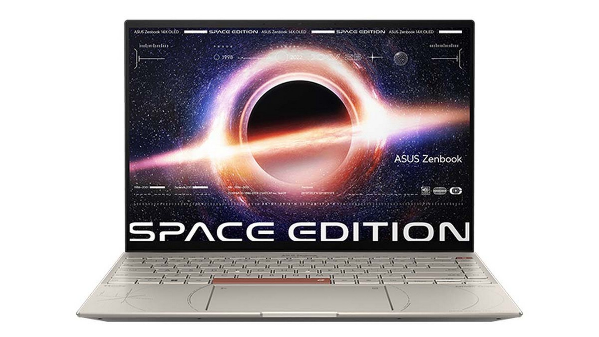 Laptop ASUS Zenbook 14X OLED Space Edition UX5401ZAS-KN130W (i5-12500H | RAM 16GB | SSD 512GB | 14"-2.8K-OLED-Touch | Win11)