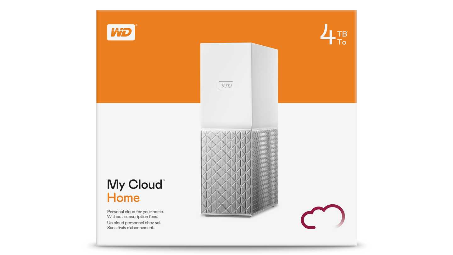 Ổ Cứng WD My Cloud Home 4TB WDBVXC0040HWT-SESN