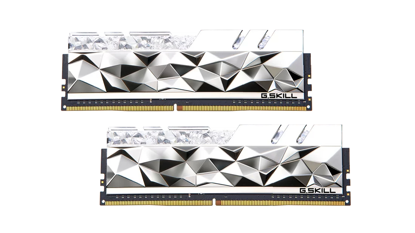 RAM G.Skill Trident Z Royal Elite Silver 32GB (DDR4 | 4000MHz | C18 | 2x16GB | F4-4000C18D-32GTES)
