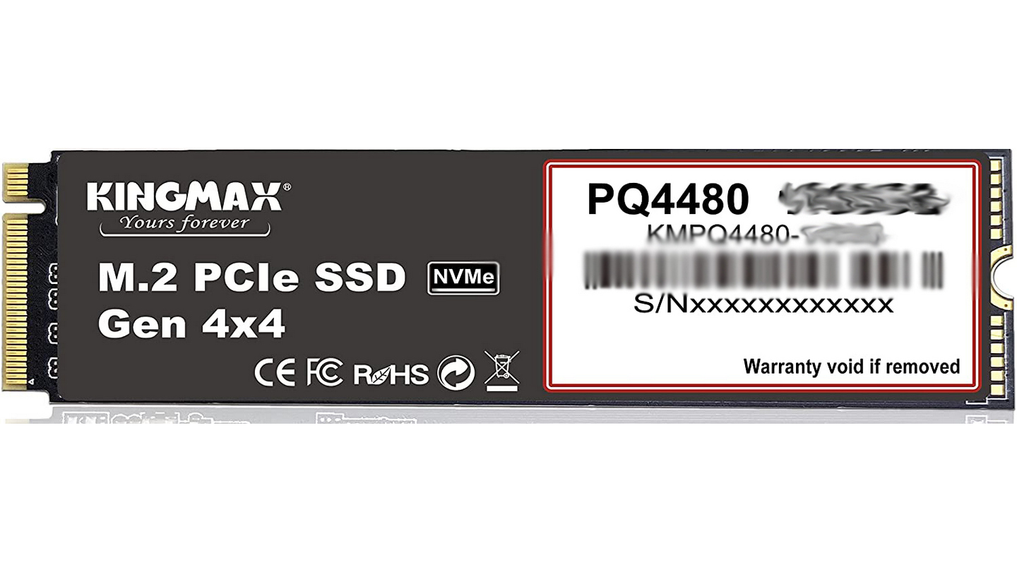Ổ cứng SSD M.2 PCIe NVMe Kingmax PQ4480 500GB (3600MB/s | 2300MB/s)