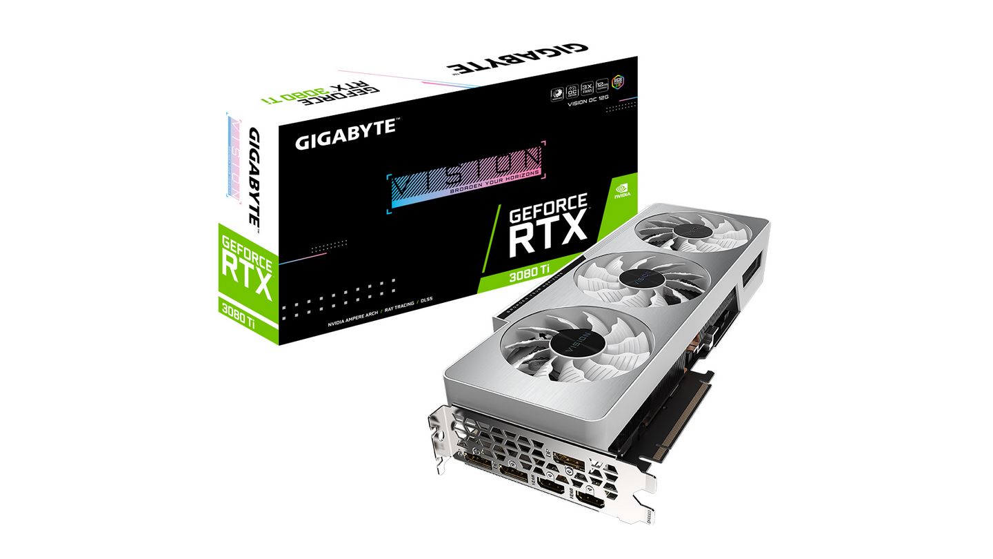 Card màn hình Gigabyte GeForce RTX 3080 Ti VISION OC 12G (GV-N3080TiVISION OC-12GD)