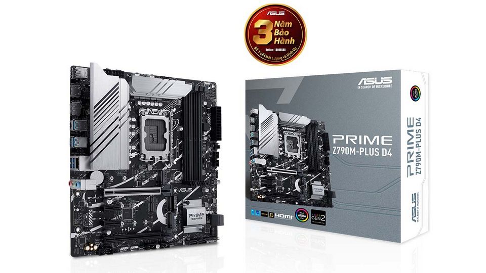 Mainboard ASUS PRIME Z790M-PLUS D4-CSM  (Socket 1700 | ATX | 4 khe RAM DDR4)