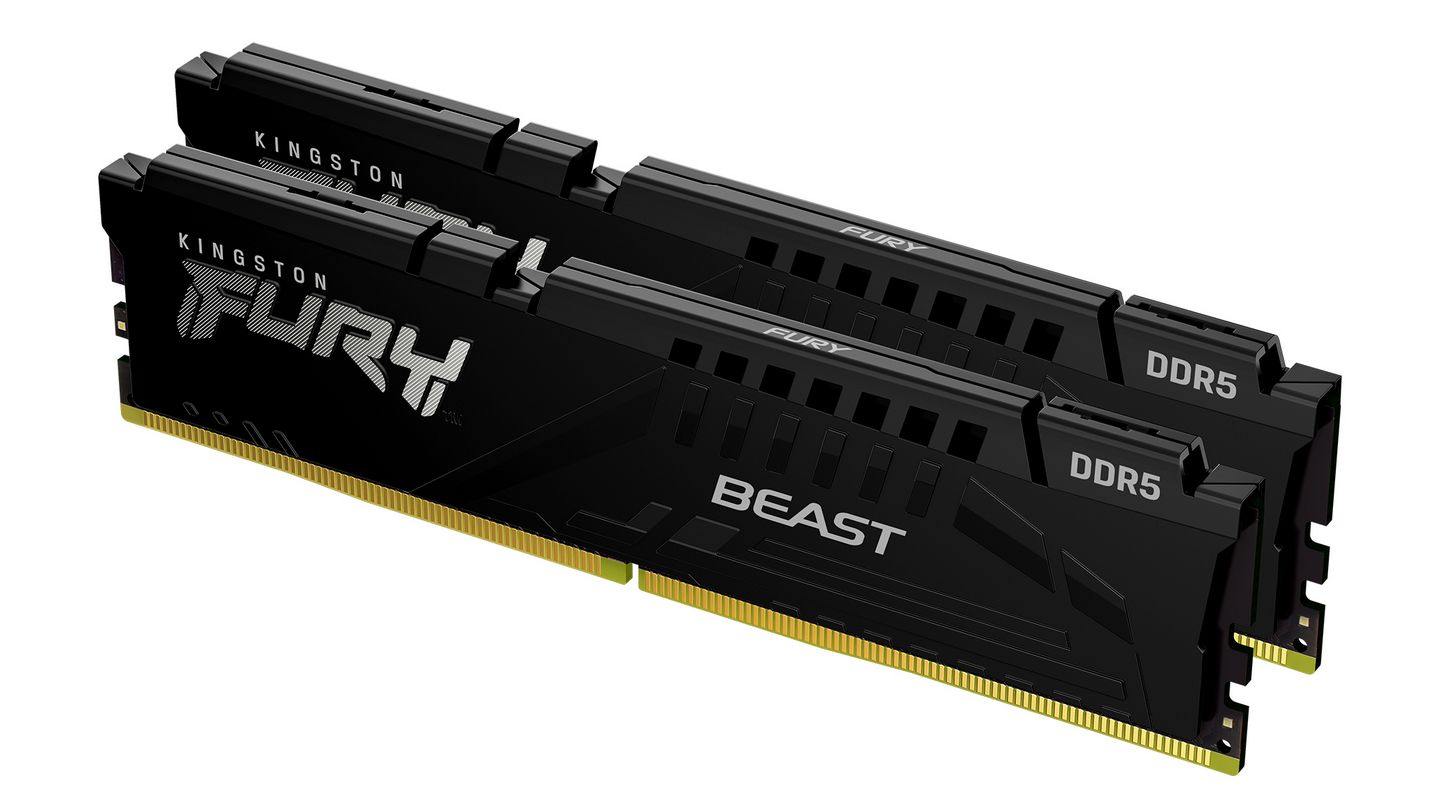 RAM Kingston Fury Beast 32GB (2x16GB | 4800MHz | CL38 | DDR5)
