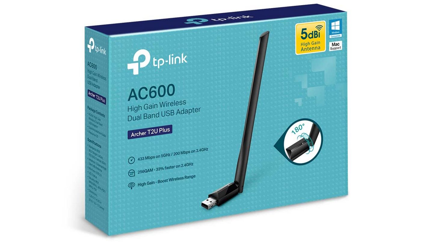 Bộ thu Wifi TP-Link Archer T2U Plus AC600