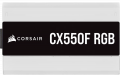 Nguồn máy tính Corsair CX550F White RGB (550W | 80 Plus Bronze | Fully Modular)