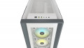Vỏ case Corsair iCUE 5000X RGB TG White (CC-9011213-WW)