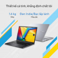 Laptop Asus Vivobook 14 OLED A1405VA-KM095W (Intel Core i5-13500H | 16GB | 512GB | Intel Iris Xe | 14 inch 2.8K OLED | Win 11 | Bạc)