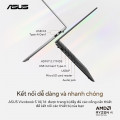 Laptop Asus Vivobook S 14 OLED M5406WA-PP071WS (AMD Ryzen AI 9 HX 370 | 32GB | 1TB | AMD Radeon | 14 inch 3K OLED 120Hz | Win 11 | Bạc)