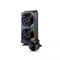 Tản nhiệt nước AIO Jonsbo TH-240 Black (ARGB, Hiển Thị Nhiệt Độ)